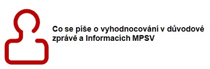 Vyhodnocování - Informace