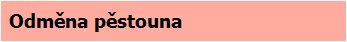 Odměna pěstouna